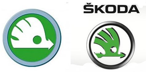 Новый логотип Skoda